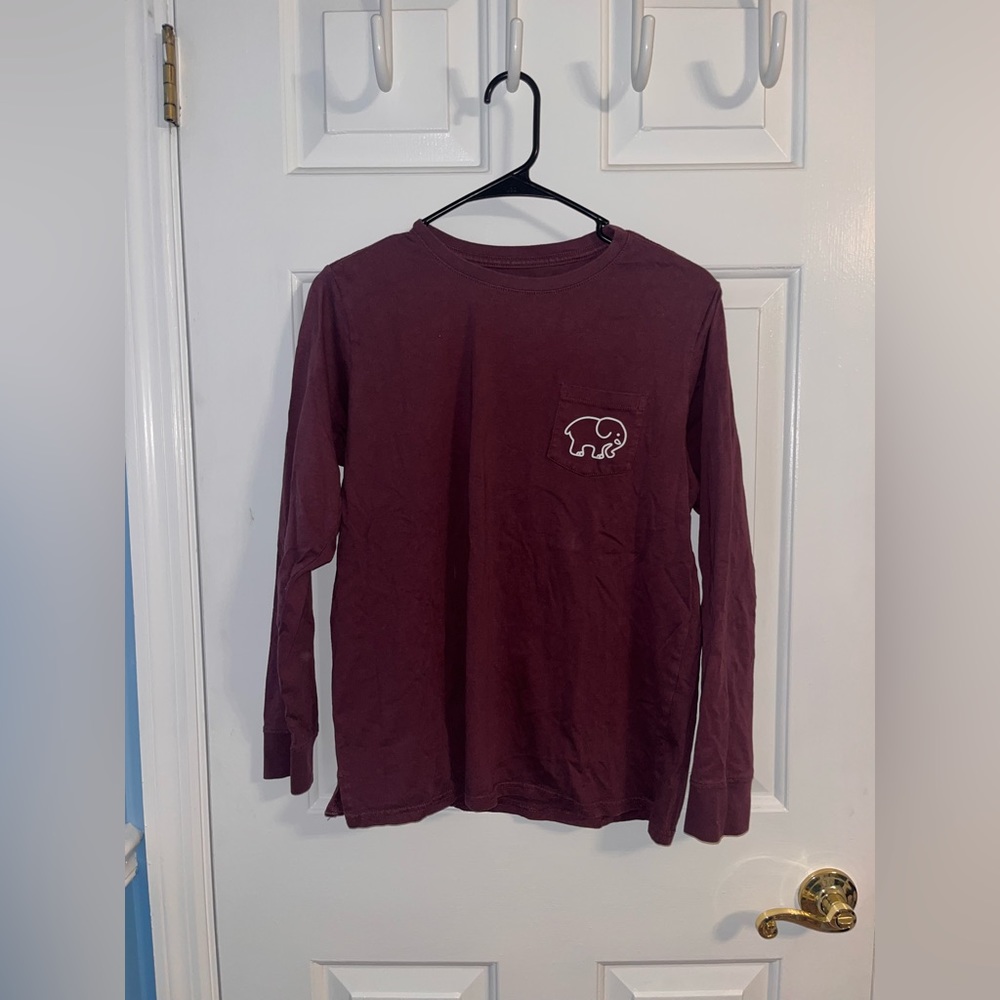 Ivory Ella long sleeve shirt, size small